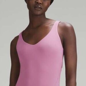 Lululemon Align Bodysuit in Velvet Dust, SZ 12 NEW With Tags.